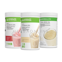 Načíst obrázek do prohlížeče Galerie, Herbalife základní balíček s proteinem na hubnutí
