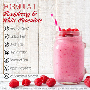 Herbalife Formula 1 koktejl Free From - Malina a bílá čokoláda 500 g
