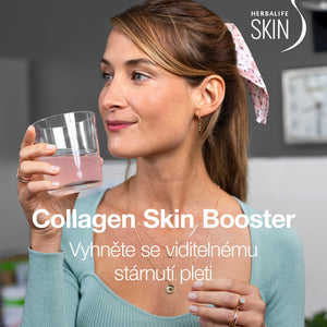 Herbalife Collagen SKIN Booster s jahodovo-citronovou příchutí 171g